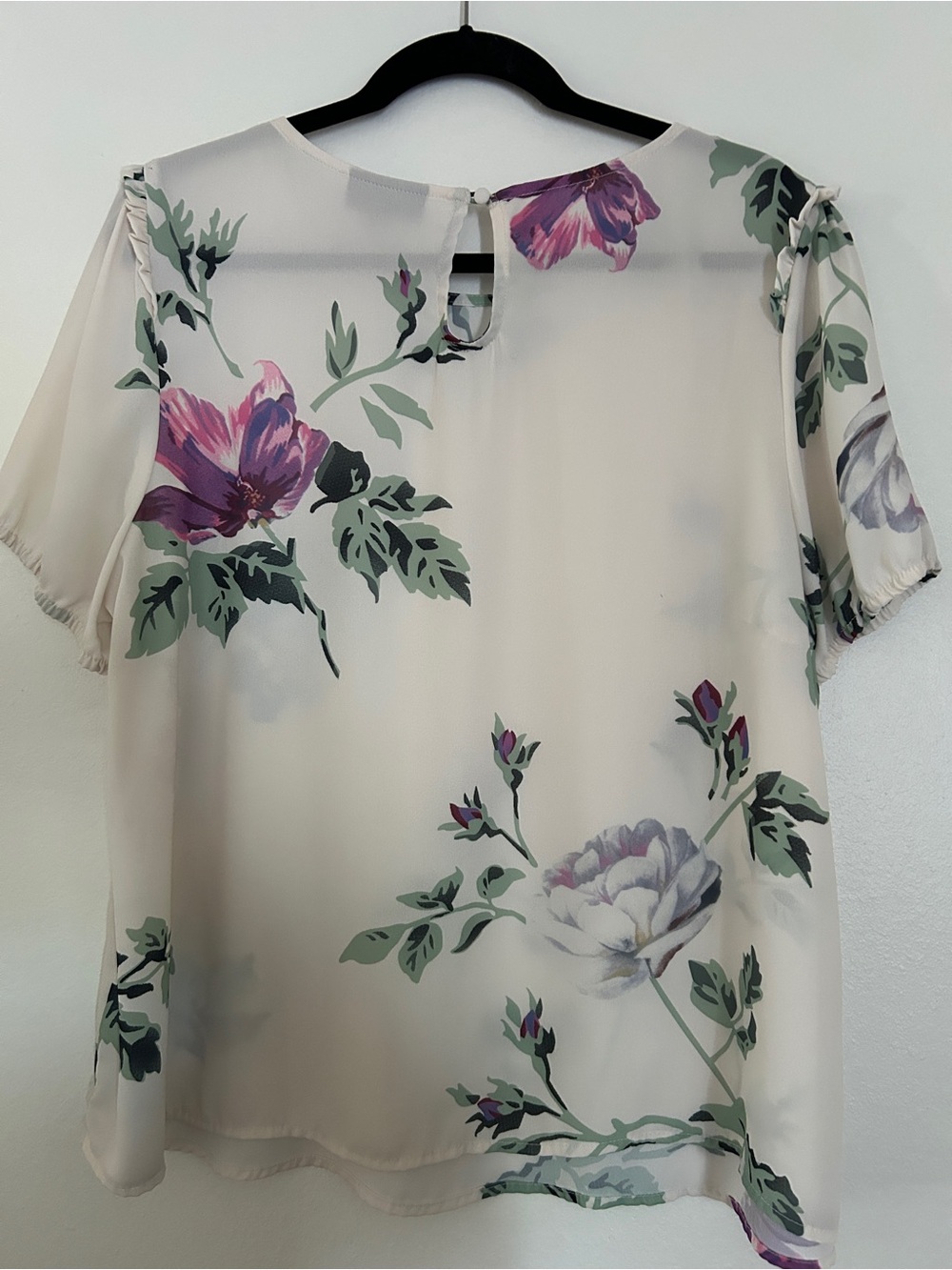 ModCloth Floral Blouse - Picture 2 of 2
